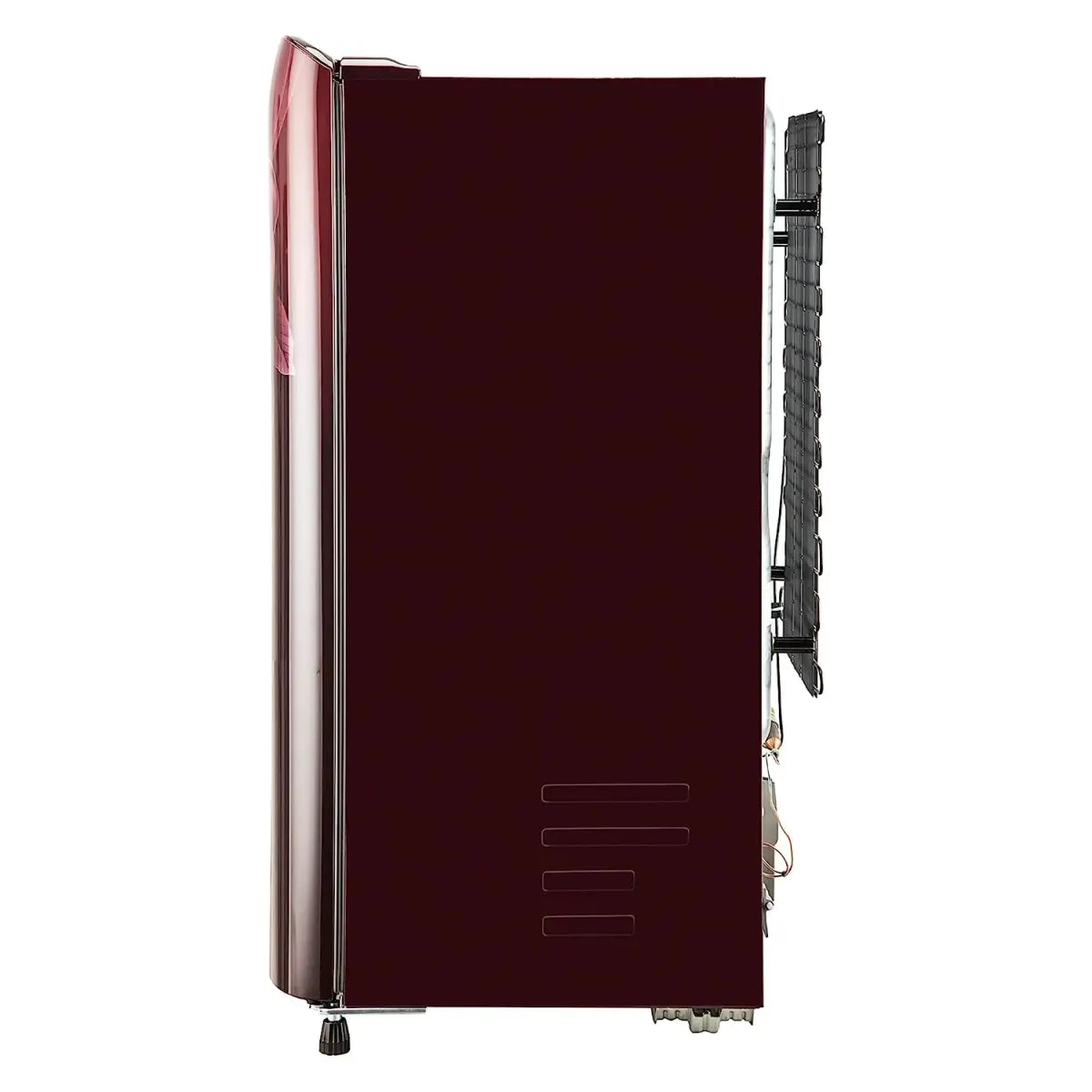 LG 185 L 3 Star Direct-Cool Single Door Refrigerator (GL-B201ASPD, Scarlet Plumeria, Moist 'N' Fresh, Gross Volume- 190 L)