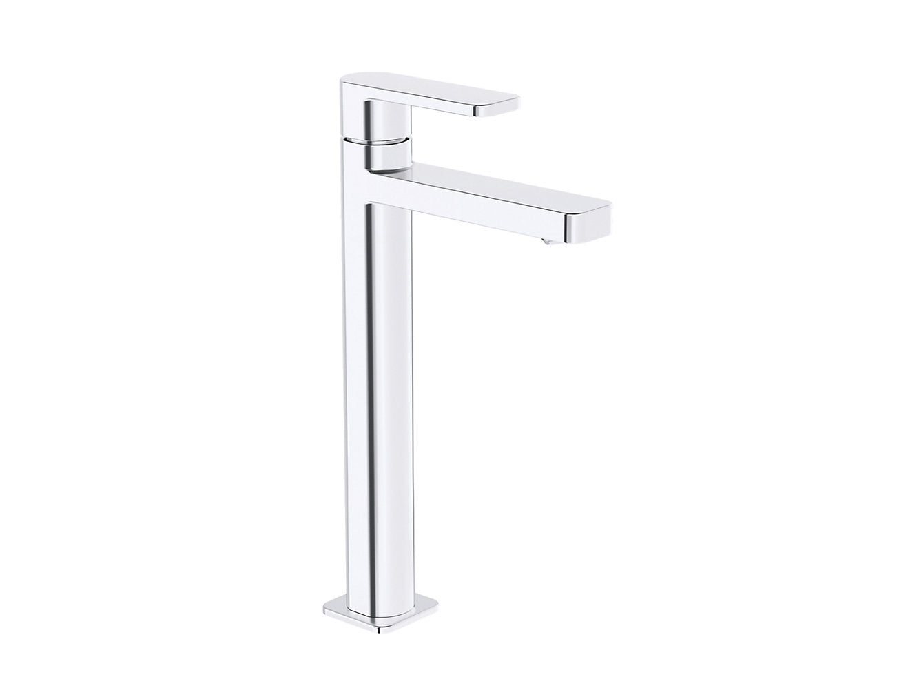 kohler K-23483IN-4-CP Tall Pillar tap in polished chrome