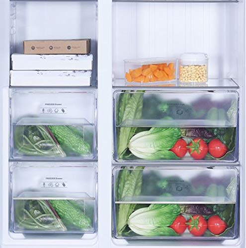 Whirlpool 537 L Inverter Frost-Free Side-by-Side Refrigerator (WS SBS 537, Steel)