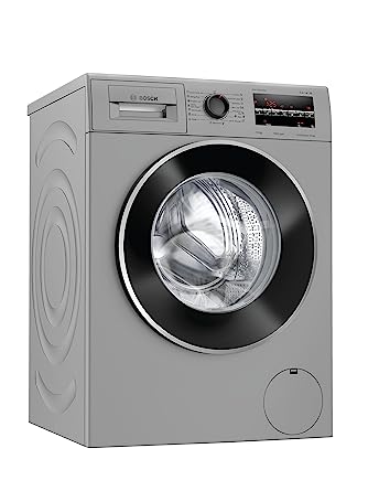 Bosch 7.5 kg 5 Star 1400RPM INVERTER TOUCH CONTROL Fully Automatic Front Load with Heater Luxe Silver (WAJ2846DIN)