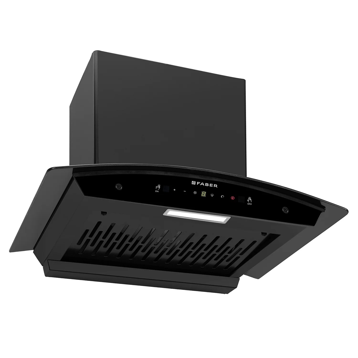 Faber 60cm Kitchen Chimney - HOOD LIBRA BLDC HC SC FL BK IN