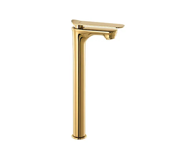 Cera F1018102FG Lustre Brooklyn French Gold Finish Quarter Turn Pillar Cock With 305 mm (12”) Long Extended Body And Aerator