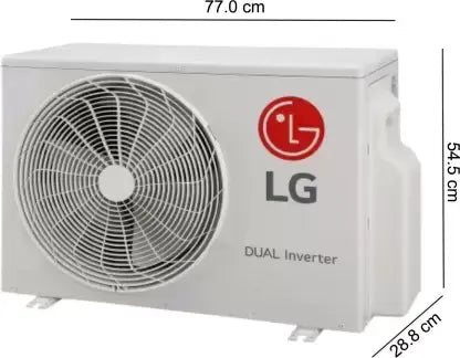 எல்ஜி ஸ்பிளிட் ஏசி 1.5 டன் 5 ஸ்டார் RS-Q20BWZE டூயல் இன்வெர்ட்டர் வெள்ளை