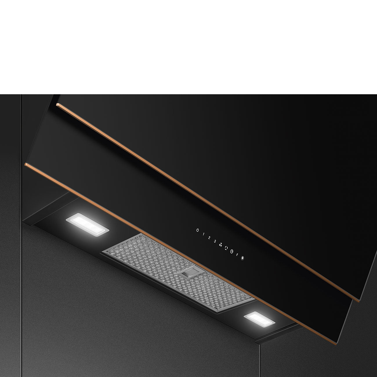 Smeg Range hood KV694R 90cm