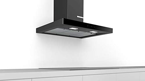 Bosch Serie|4 Wall mounted hoods Chimney 90 cm flat black DWB098G60I