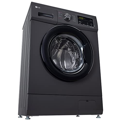 LG 7 Kg, 5 Star, Direct Drive Technology, Steam Wash, 6 Motion DD, Smart Diagnosis, Fully-Automatic Front Load Washing Machine (FHM1207SDM, Allergy Care, In-Built Heater, Touch Panel, Middle