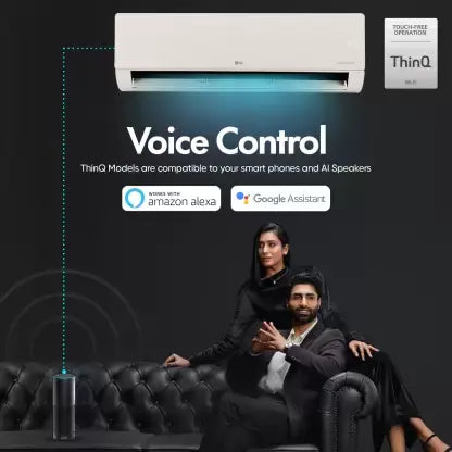 எல்ஜி ஸ்பிளிட் ஏசி 1.5 டன் 5 ஸ்டார் RS-Q20BWZE டூயல் இன்வெர்ட்டர் வெள்ளை