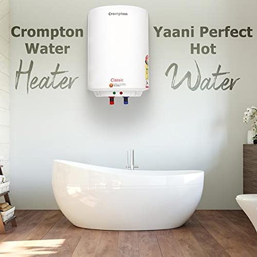 Crompton Classic 15 L Electric Water Heater (White)