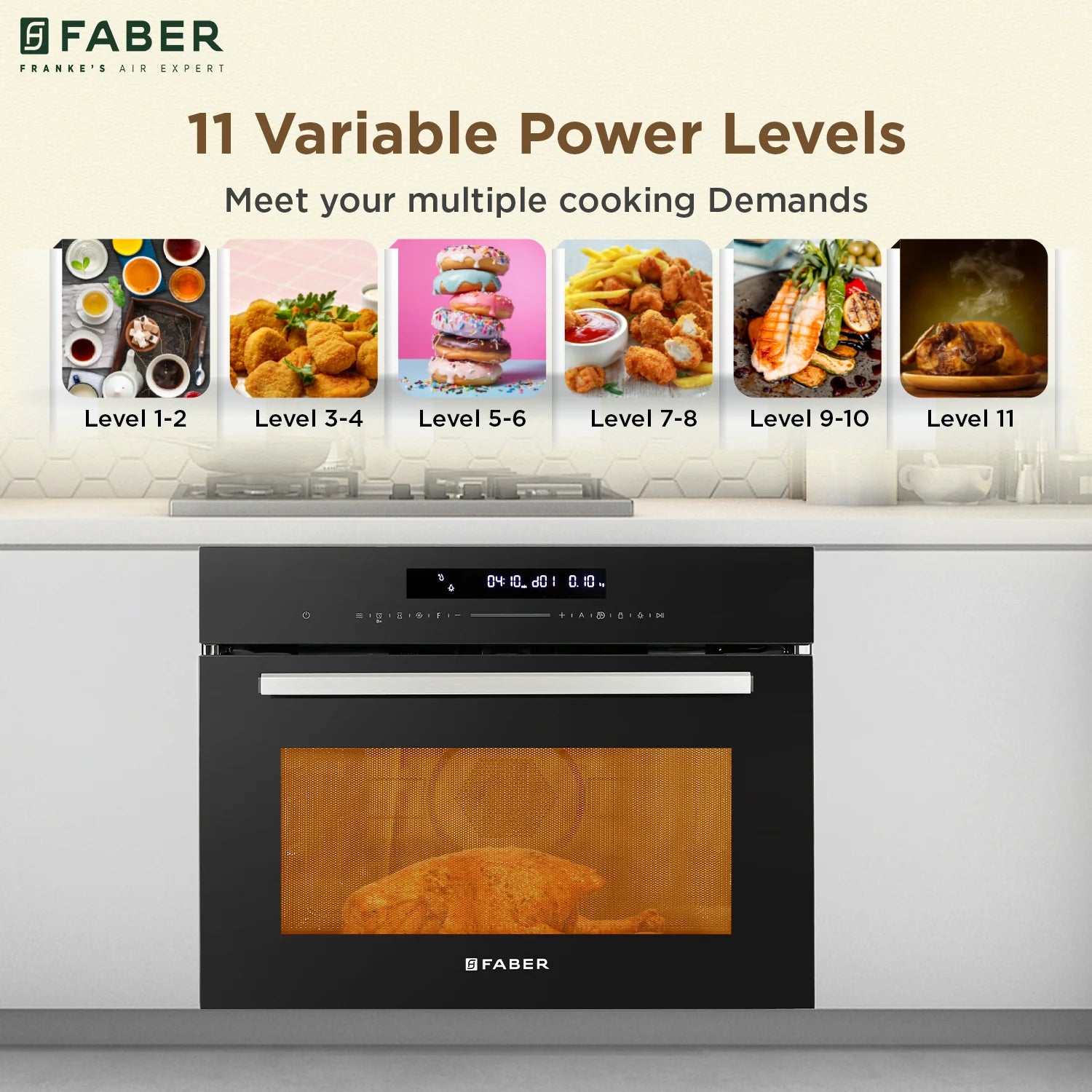 Faber FBIMWO 50 CGS TC Built-in Microwaves: Sleek & Efficient Cooking