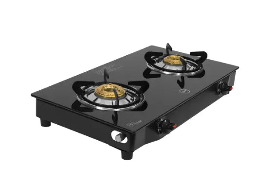 Kelvinator Gas Stove KGSGTR2022B Glass Top Black