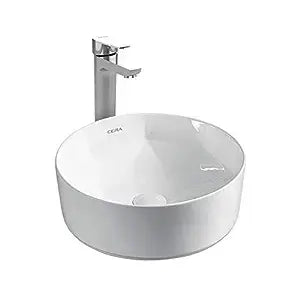 Cera cera Canisa Table Top Wash Basin s2020143 White 405 Dia