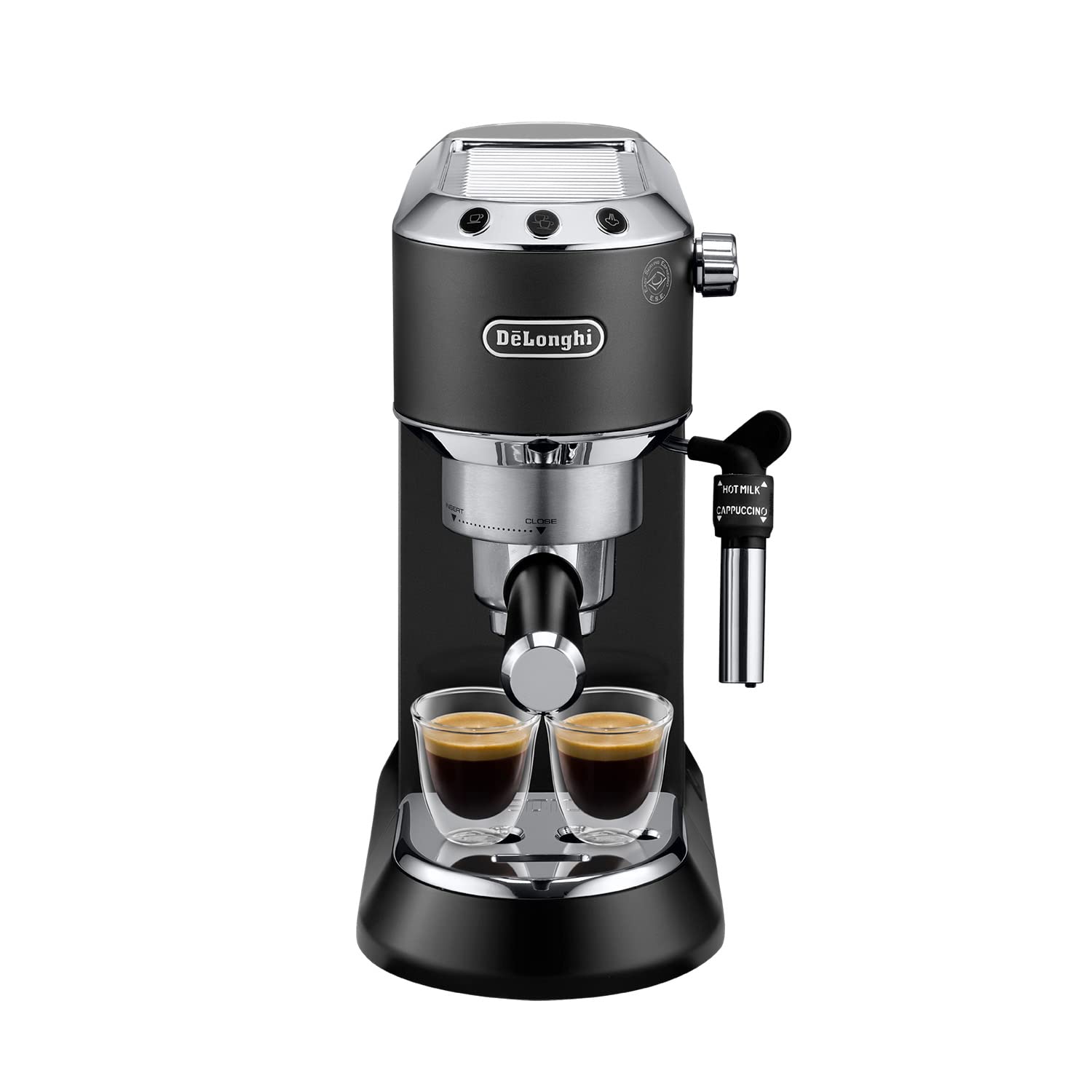 DeLonghi EC685.BK 1350-Watt Espresso Coffee Machine (Black)