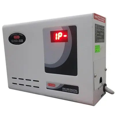 V-Guard VNS 400 Digial Voltage Stabilizer (Grey)