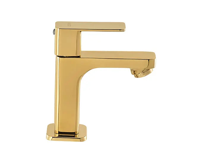 Cera F1005101FG Lustre Ruby French Gold Finish Quarter Turn Pillar Cock With Aerator