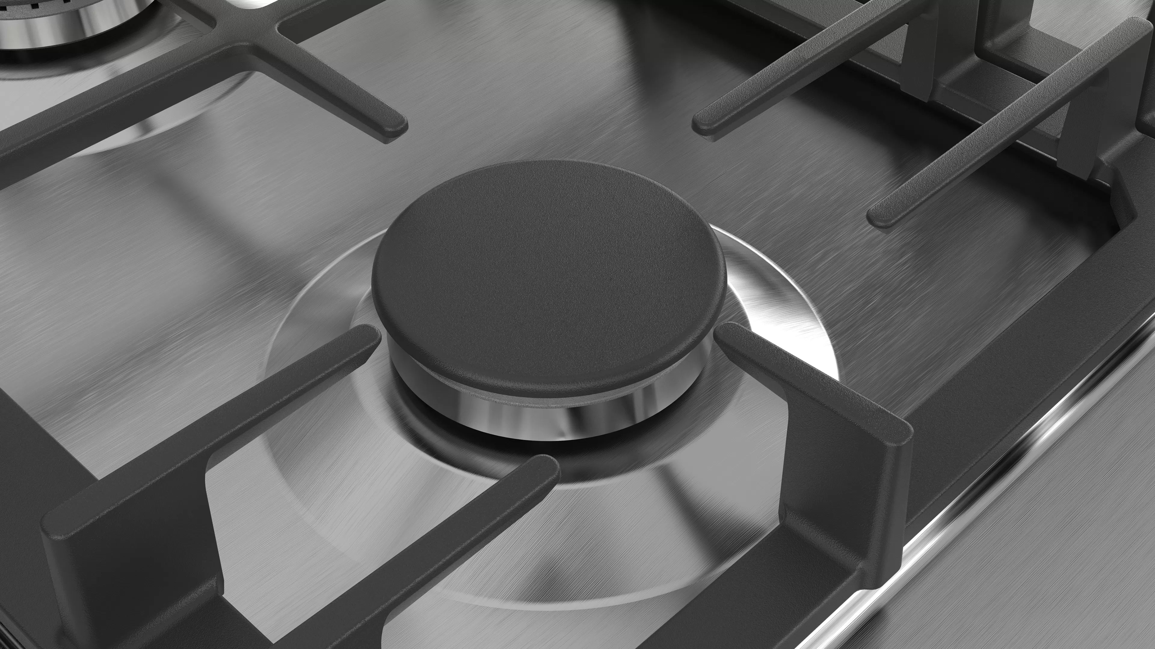 Bosch PCH6A5M90I Series 6 Gas hob 60 cm Stainless steel