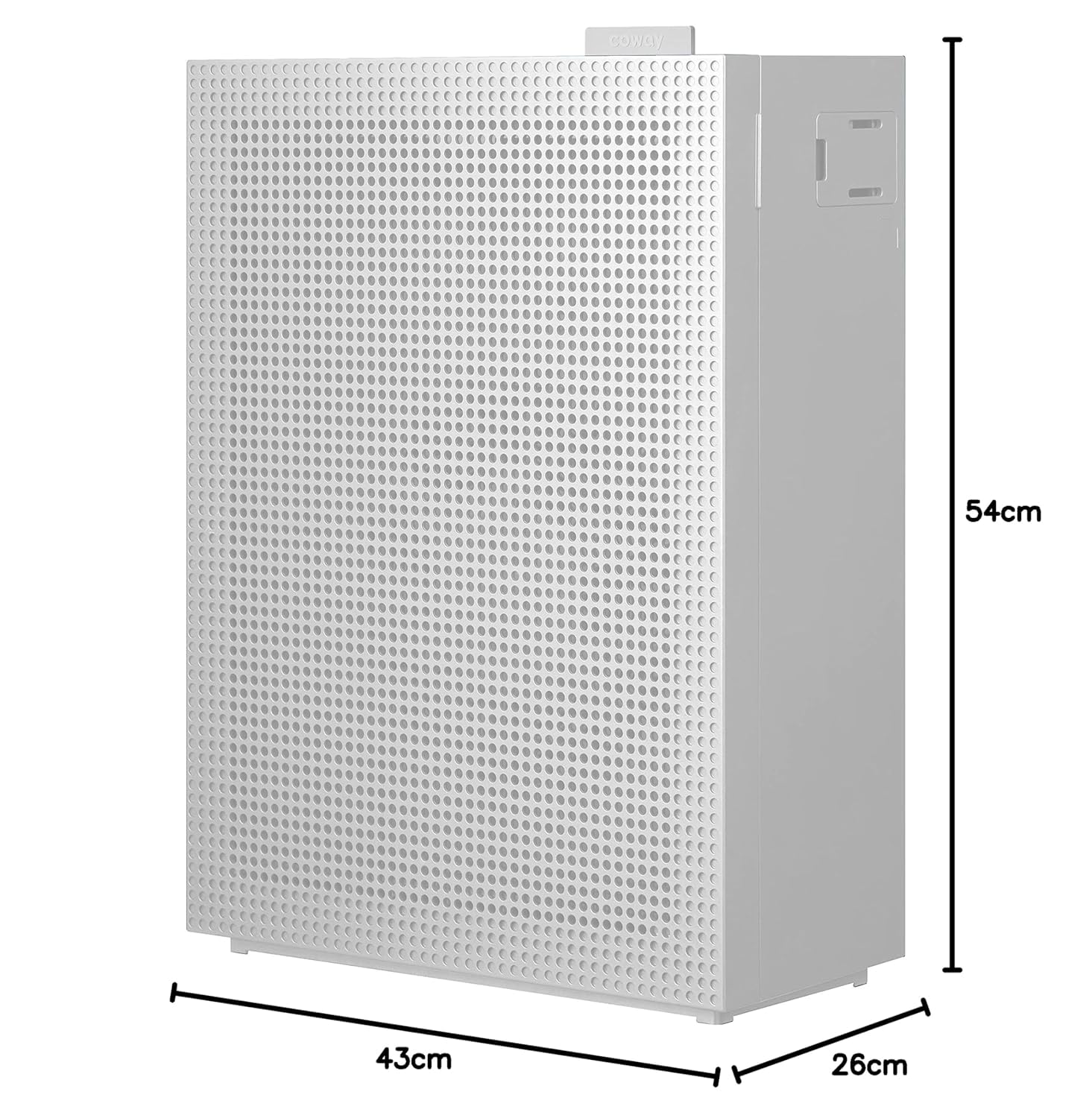 Coway Airmega 150 (AP-1019C) Home Air Purifier: Longest Filter Life 8500Hrs, Anti-Virus True HEPA Filter