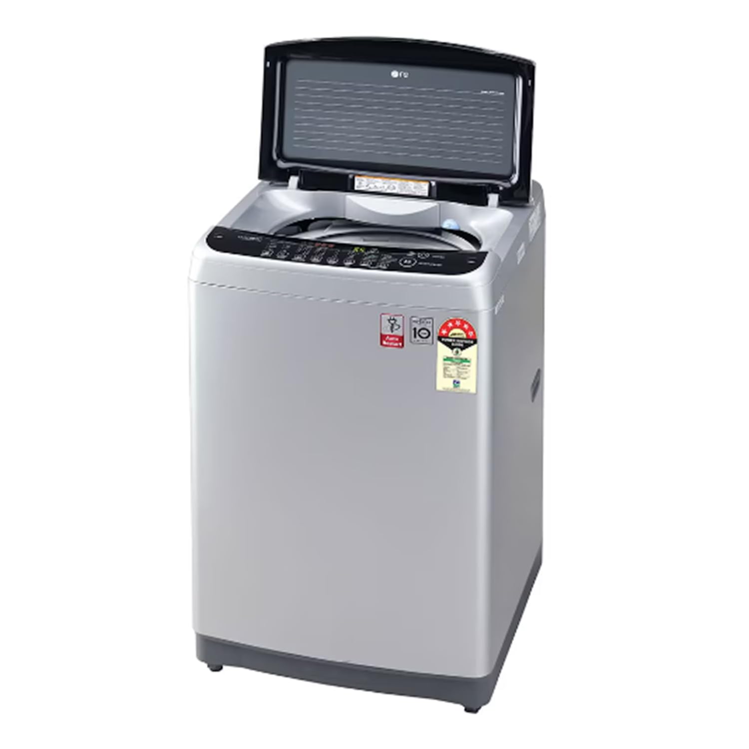 LG 8.0 Kg Inverter Fully-Automatic Top Loading Washing Machine (T80AJSF1Z, Silver)