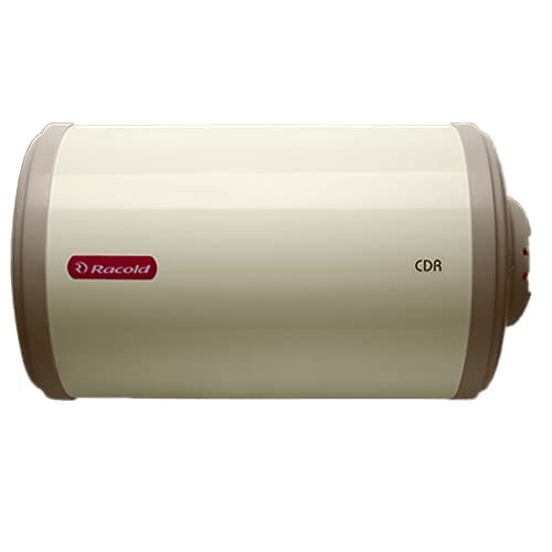 Racold Cdr 15Litres Horizontal Water Geyser ( Ivory), Wall Mounting