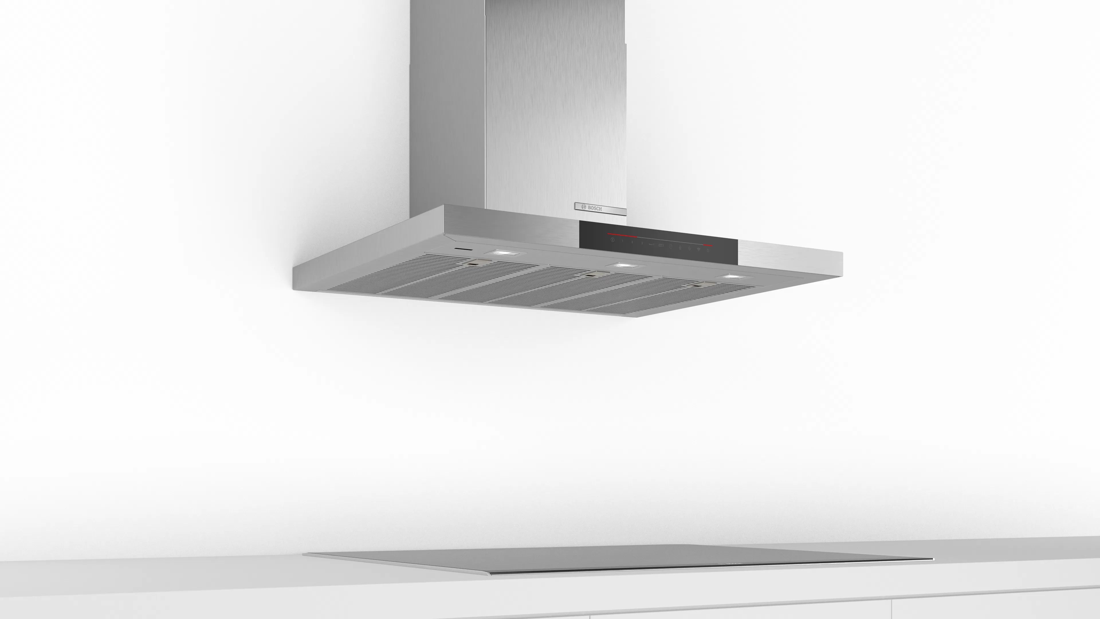 Bosch DWB98JR50I Series 6, wall-mounted cooker hood,  90 cm, Stainless Steel
