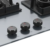 Kaff NYG 783G Built-in Hob: 3 Full Brass High Efficiency Burners