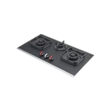 CRYSTAL NOIR 823- 3 Burners Built-in Hob: Versatile and Efficient Cooking Solution