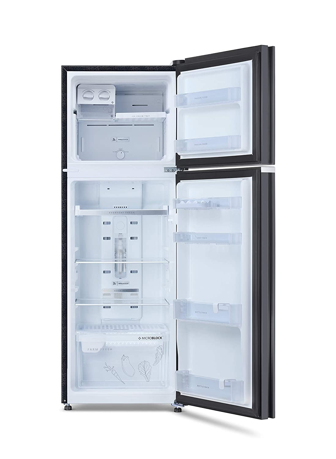Whirlpool 292 L 2 Star Frost-Free Double Door Refrigerator with Stabilizer free operation (NEOFRESH GD PRM 305 2S, Crystal Mirror)