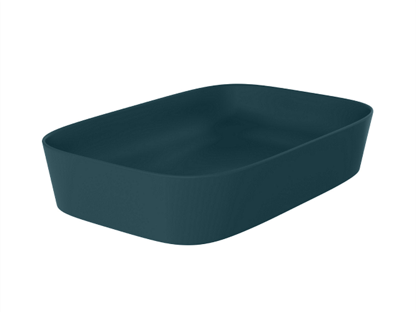 kohler K-21226IN-HP1 600mm edge vessel basin without faucet hole in peacock