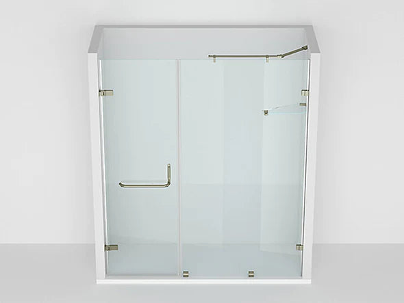 kohler K-705077IN-BN Kohler Upto 1800mm 1Door1Panel Straight