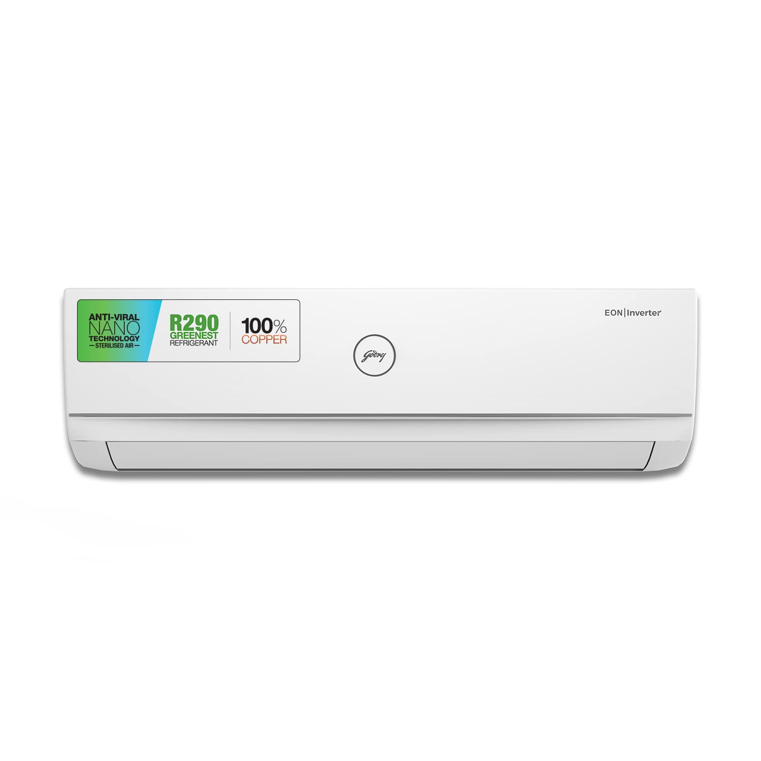 Godrej 1 Ton 5 Star Inverter Split AC AC 1T GIC 12TGC5 WUA White