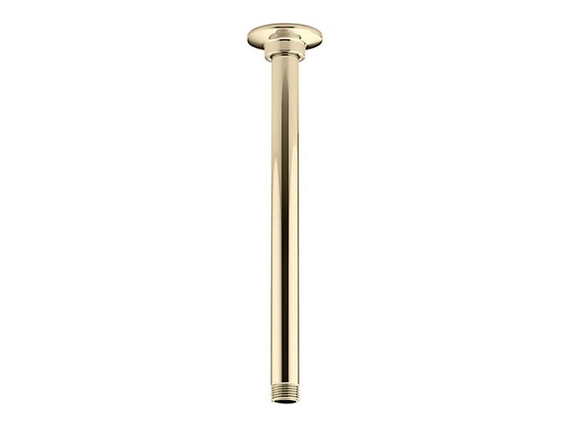 kohler K-16347IN-AF Ceiling-mount shower arm in french gold