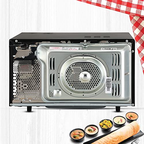 LG 28 L Convection Microwave Oven (MC2886BLT, Black, Stainless Steel Cavity)