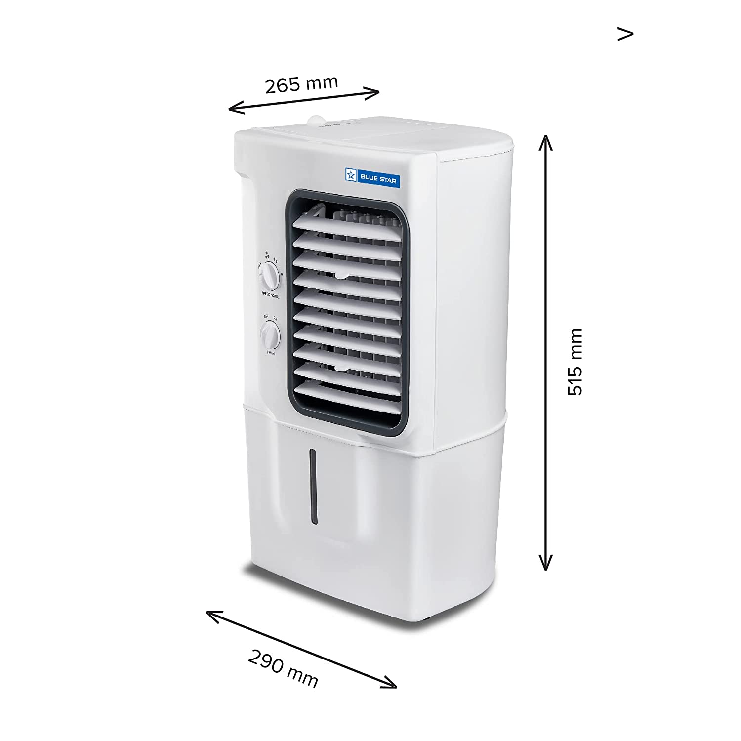 BLUE STAR Astra 10 Litres Personal Air Cooler White