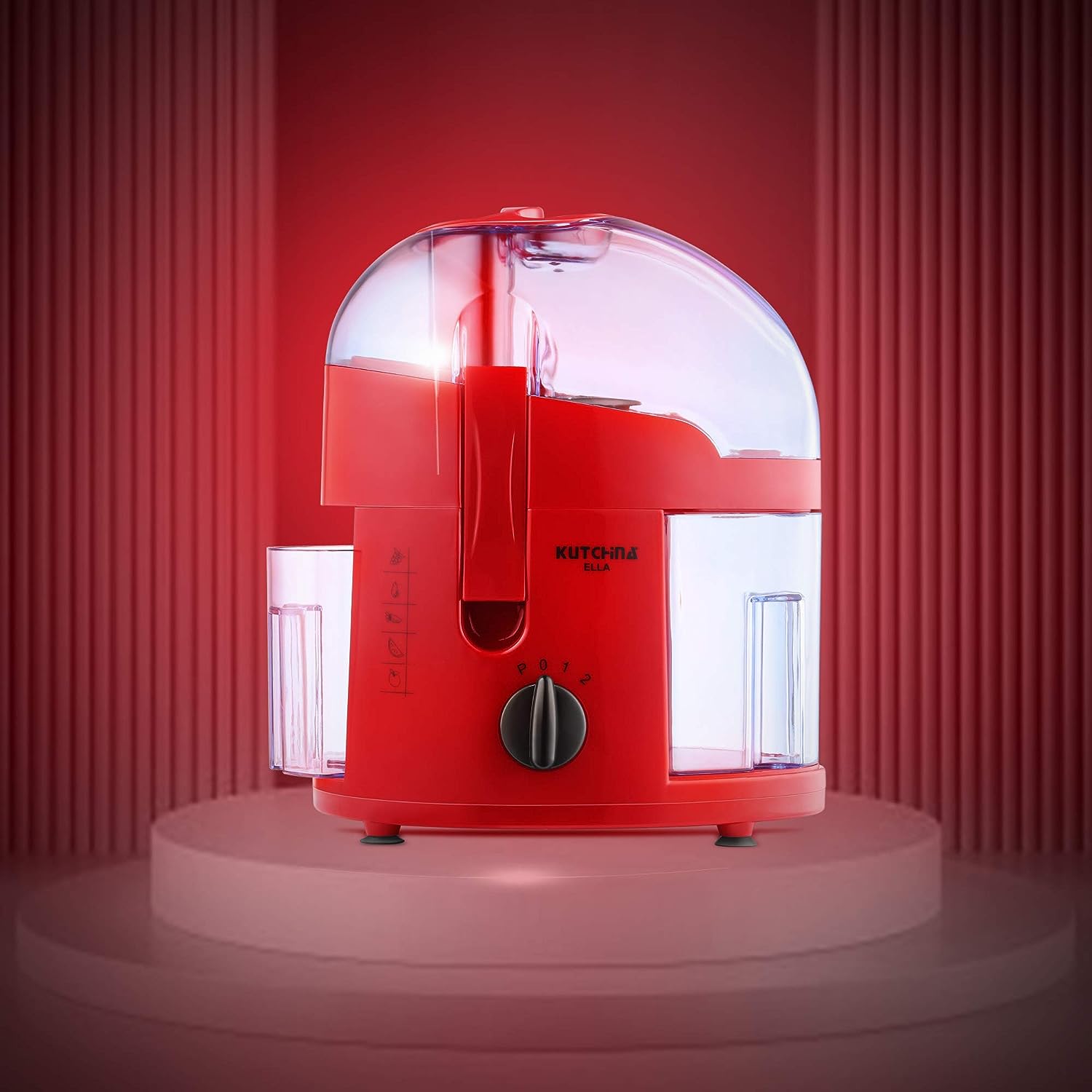 KUTCHINA 450 Watt Ella Juicer Red