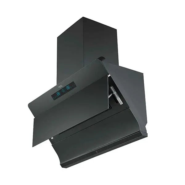 Hindware Florence Auto Clean Chimney 90 cm with Motion sensor Black