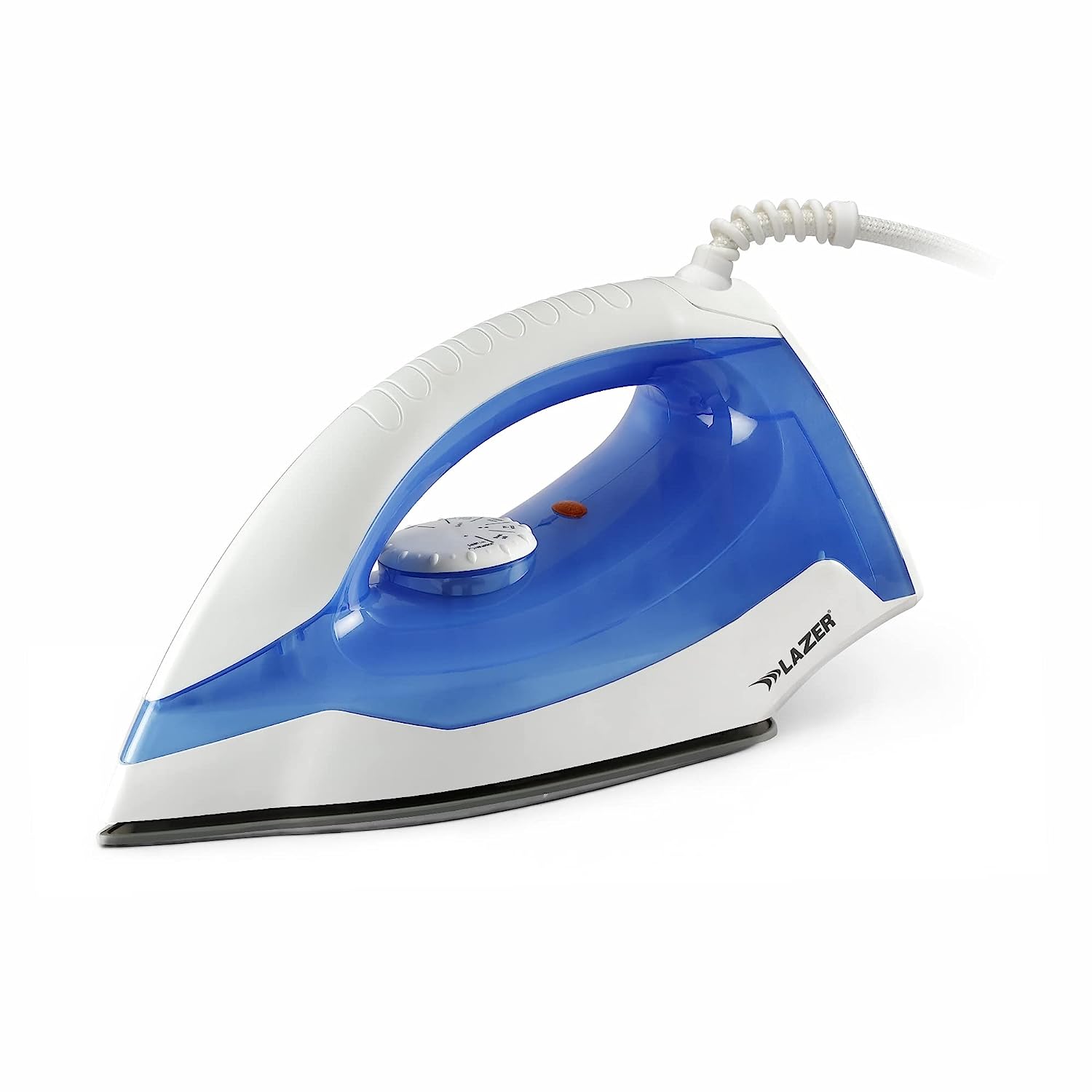 Lazer Ultimate ISI Certified 1100W Dry Iron With Overheating Safety (Blue)