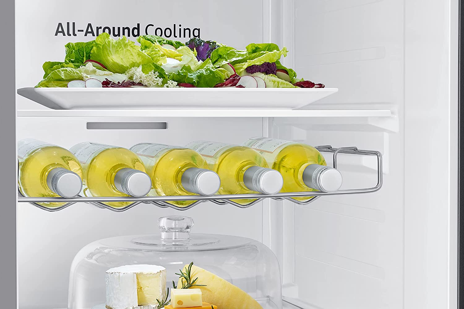 Samsung 692 L Inverter Frost-Free Side-by-Side Refrigerator (RS72A50K1SL/TL, EZ Clean Steel)