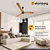 atomberg Renesa+ 1200mm BLDC Motor with Remote Energy Saving Ceiling Fan (Oak Wood)