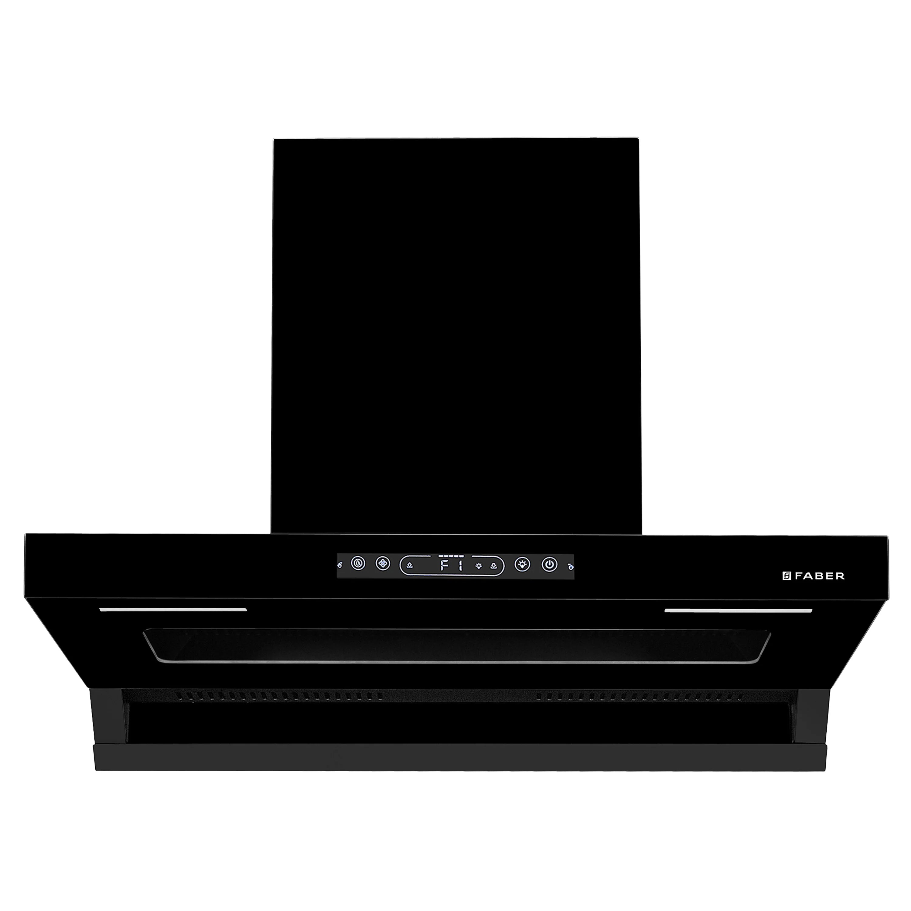 Faber 90 cm Wall Mounted Chimney VIVID FL HC BK 90