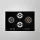 KAFF BLH 784X Built-In Hob | Auto Ignition | Sleek Design - Premium Kitchen Appliance
