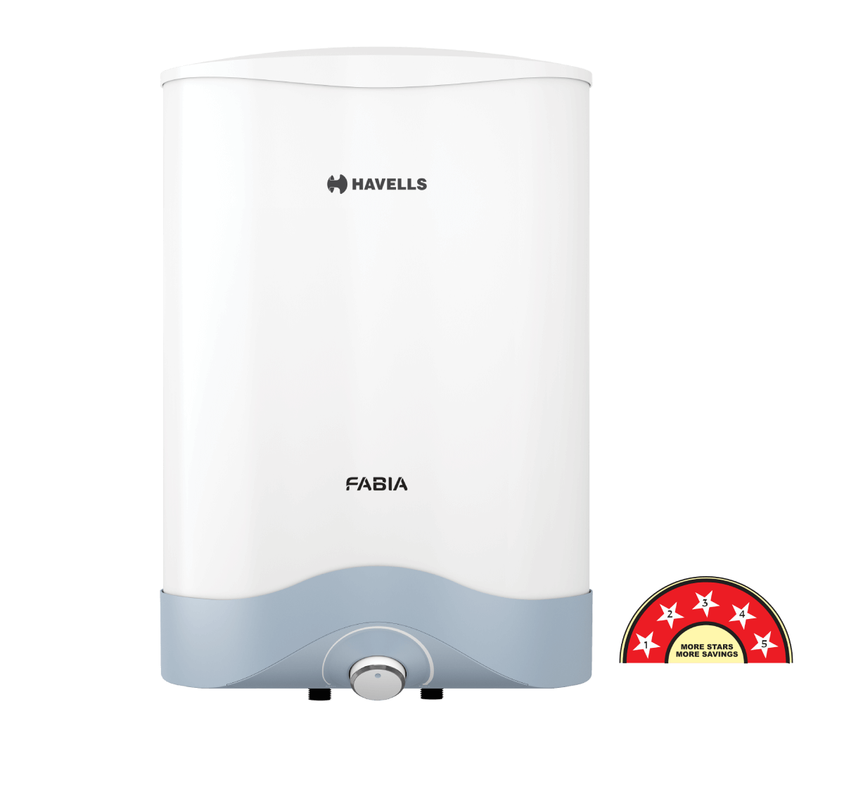 Havells Vertical Storage water Heater FABIA 10 L White Blue/Ivory Brown