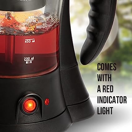 Havells 600 W 6 Cup Crystal Tea Coffee Maker