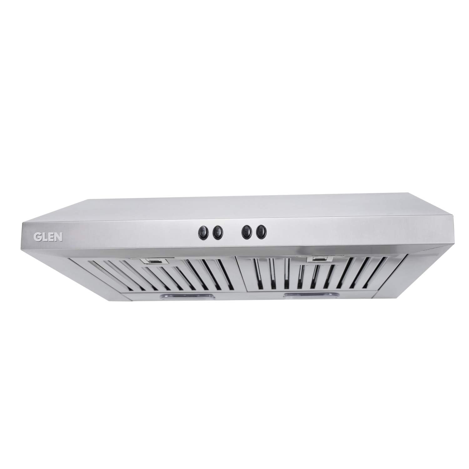 Glen Straight Line Kitchen Chimney 60 cm Junior 6000 SS Baffle Filter - 750