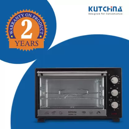 Kutchina 30-L ZEPHIRE Oven Toaster Grill OTG  black