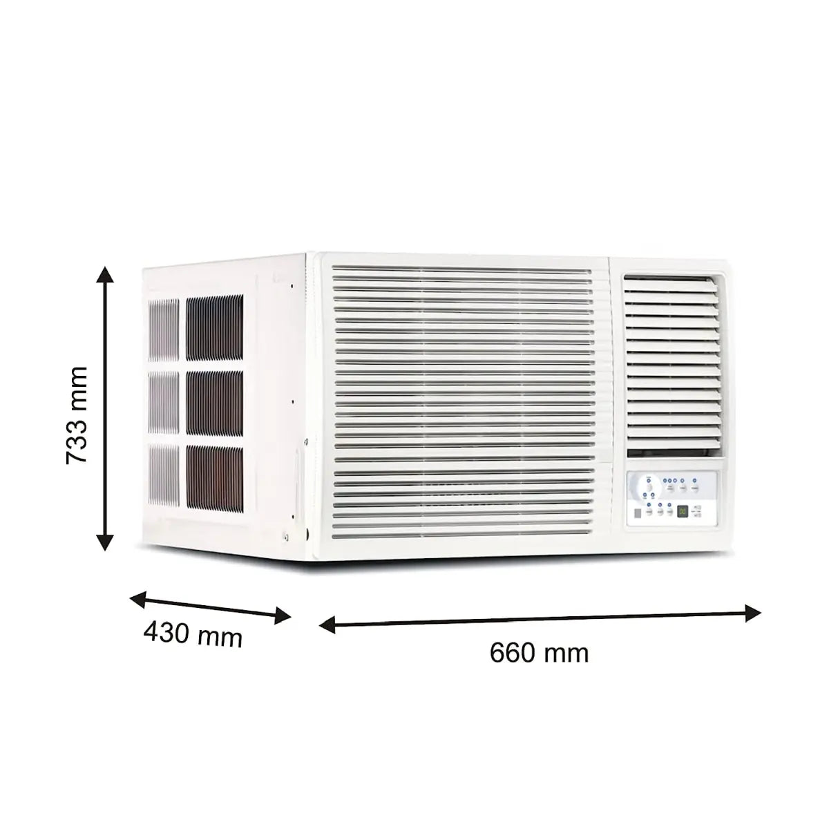 Blue Star 1.5 Ton 5 Star Inverter Window AC (Copper, Inverter Compressor Technology, Turbo Cool, Energy Saver, Multi Sensors, Comfort Sleep, Self Diagnosis, 2D Swing, 2023 Model, WIA518LN,White)