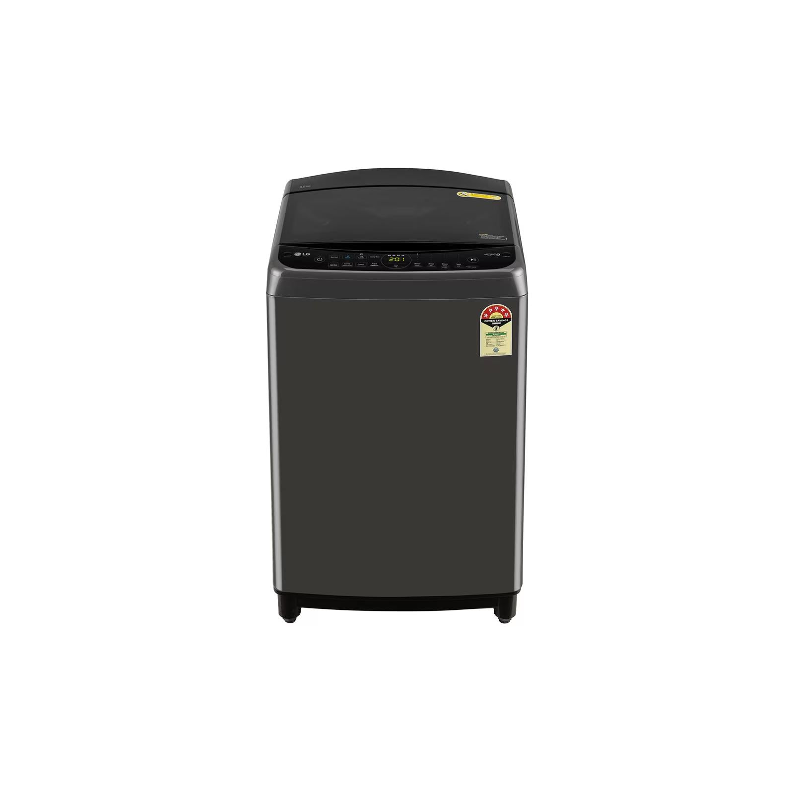 LG 8Kg Top Load Washing Machine THD08NPM AI Direct Drive Turbodrum Middle Black