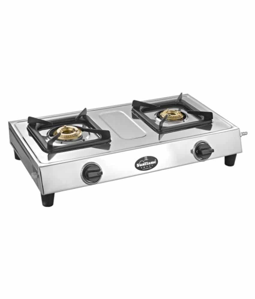 Sunflame Sunflame Cooktop Style 2 Burner (2B) SS – Kitchen Brand Store