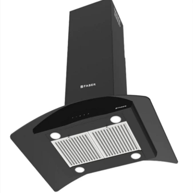 Faber Isola Smart DTC BK 90cm Kitchen Chimney: Sleek and Efficient