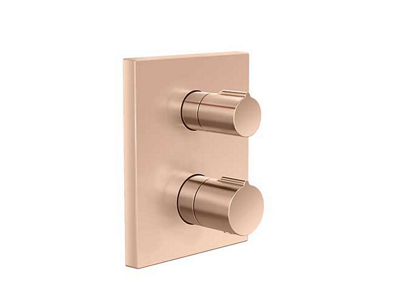 kohler K-24431IN-9FP-RGD Thermostatic recessed bath and shower universal trim in rose gold