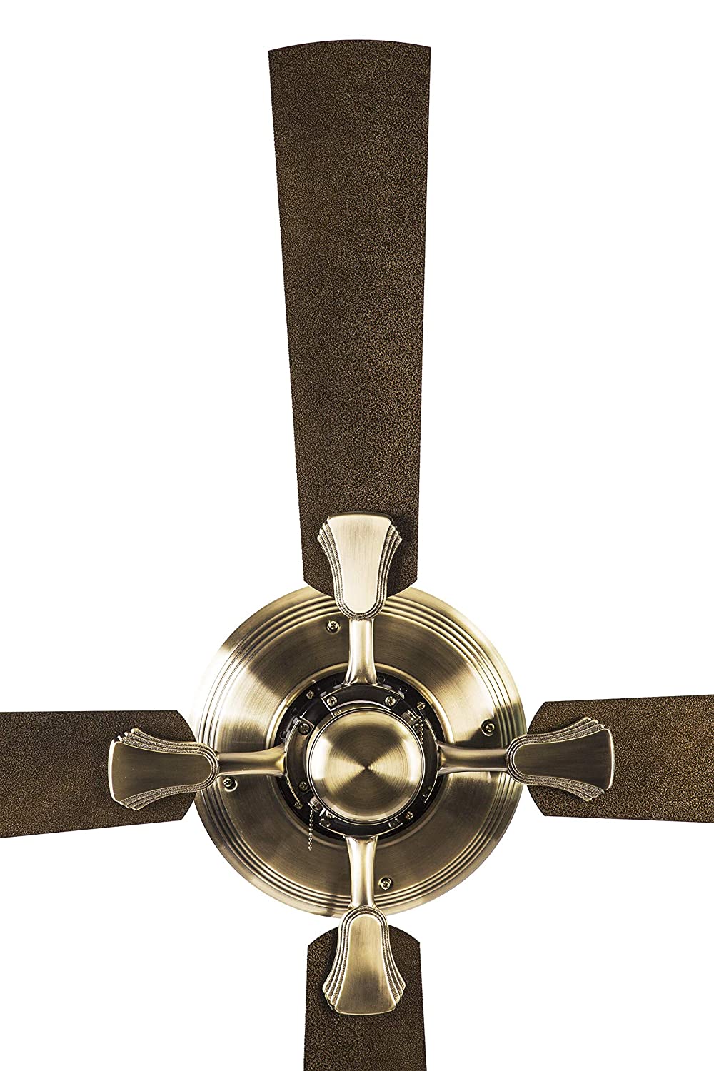 Usha Fontana One 1270mm Ceiling Fan Antique Brass Black