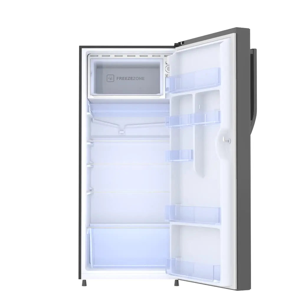 Haier 190L 3 Star Refrigerator HED-203DS-P, Dazzle Steel